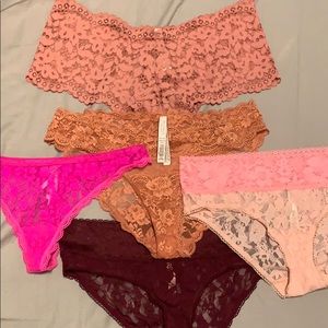 Never worn Victoria secret Lacey underwear
